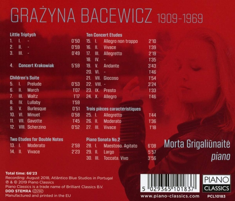 Bacewicz: Piano Music - slide-1