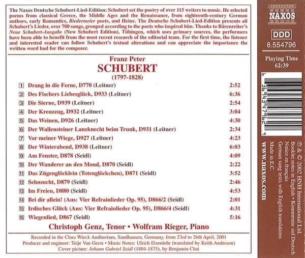SCHUBERT: Austrian Contenporaires vol. 1 - slide-1