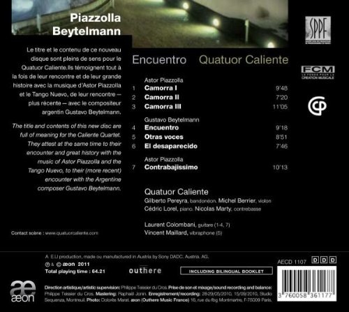 Astor Piazzolla, Gustavo Beytelmann: Encuentro - slide-1