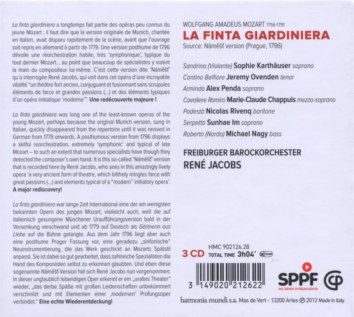 Mozart: La finta giardiniera - slide-1