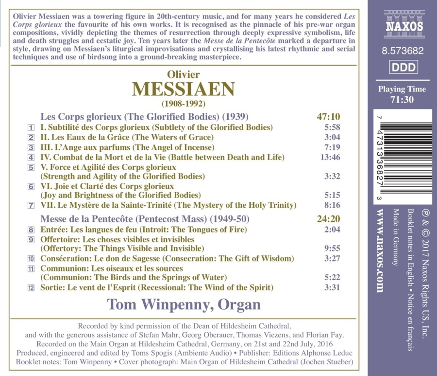 Messiaen: Les Corps Glorieux; Messe de la Pentecôte - slide-1