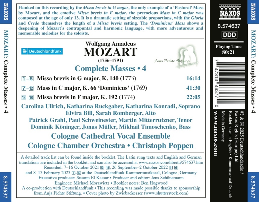 Mozart: Complete Masses Vol. 4 - slide-1