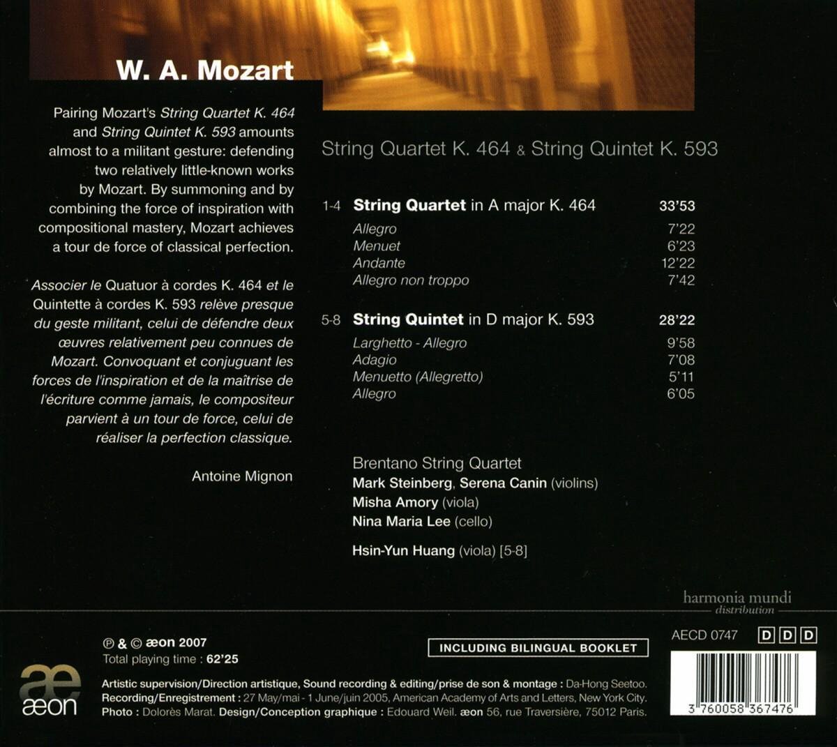 Mozart: String Quartets - slide-1