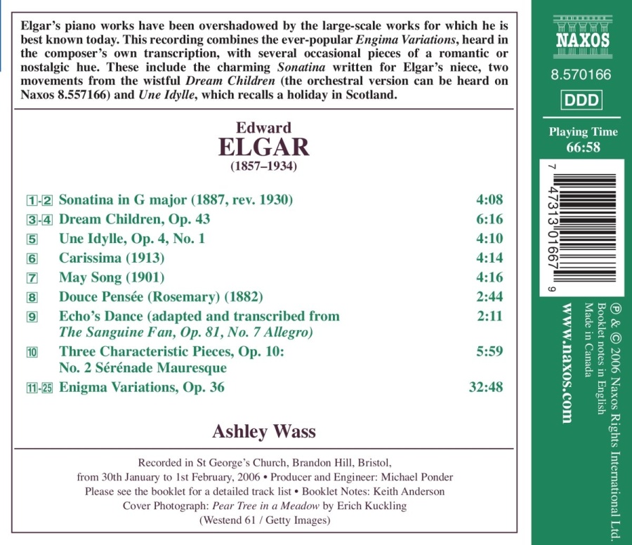 ELGAR: Piano Music - slide-1