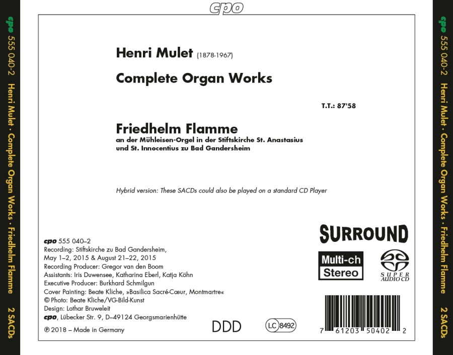 Mulet: Complete Organ Works - slide-1