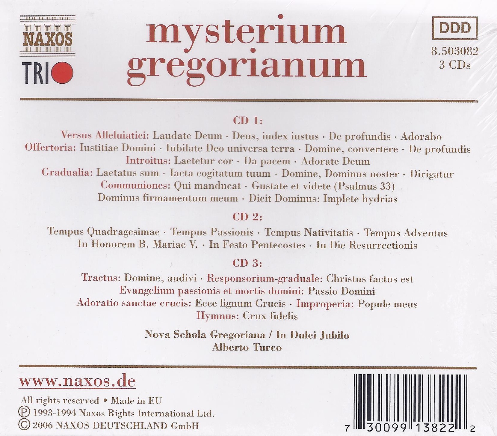 Mysterium Gregorianum - slide-1