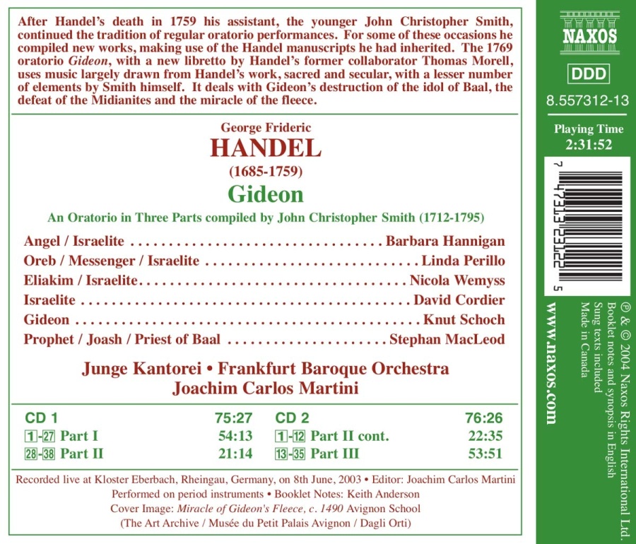 HANDEL: Gideon - slide-1