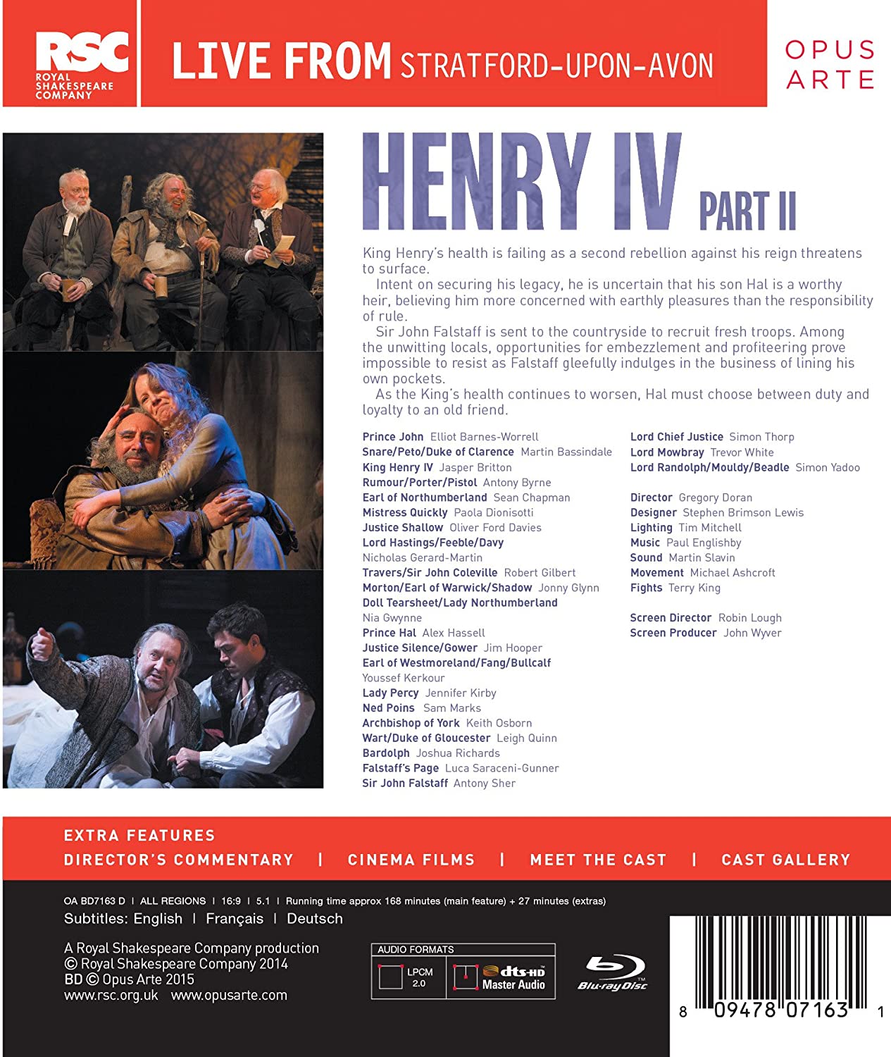 Shakespeare: Henry IV, Part II - slide-1