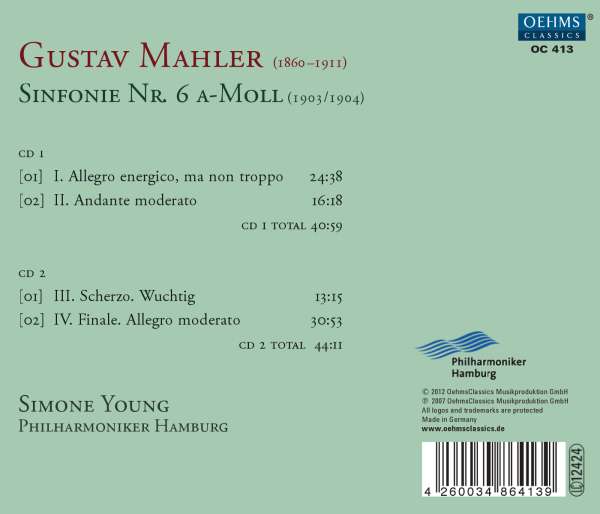 Mahler: Symphony No. 6 - slide-1