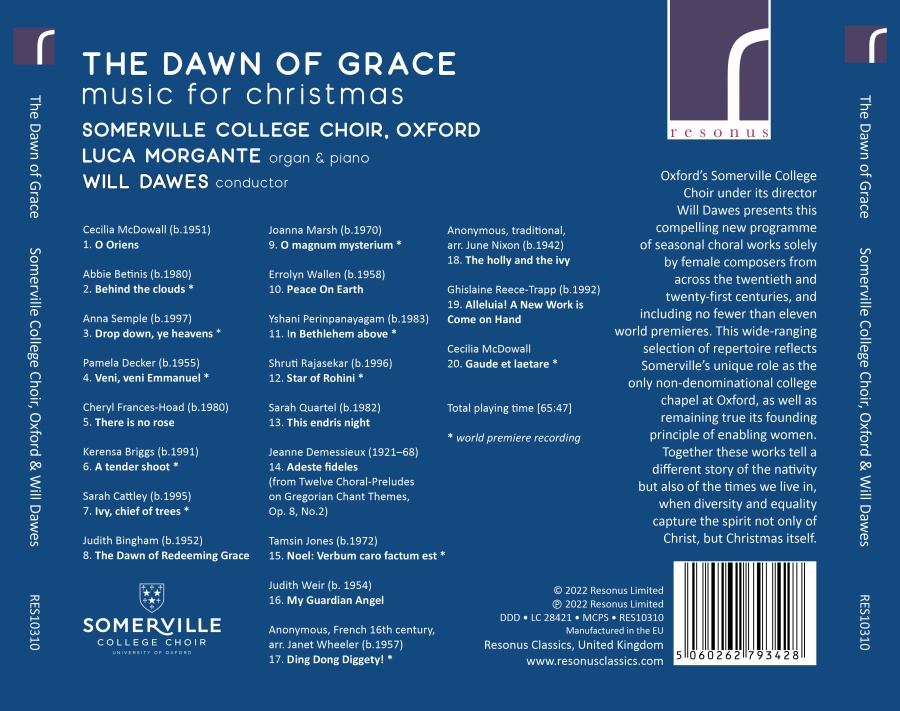 The Dawn of Grace - Music for Christmas - slide-1