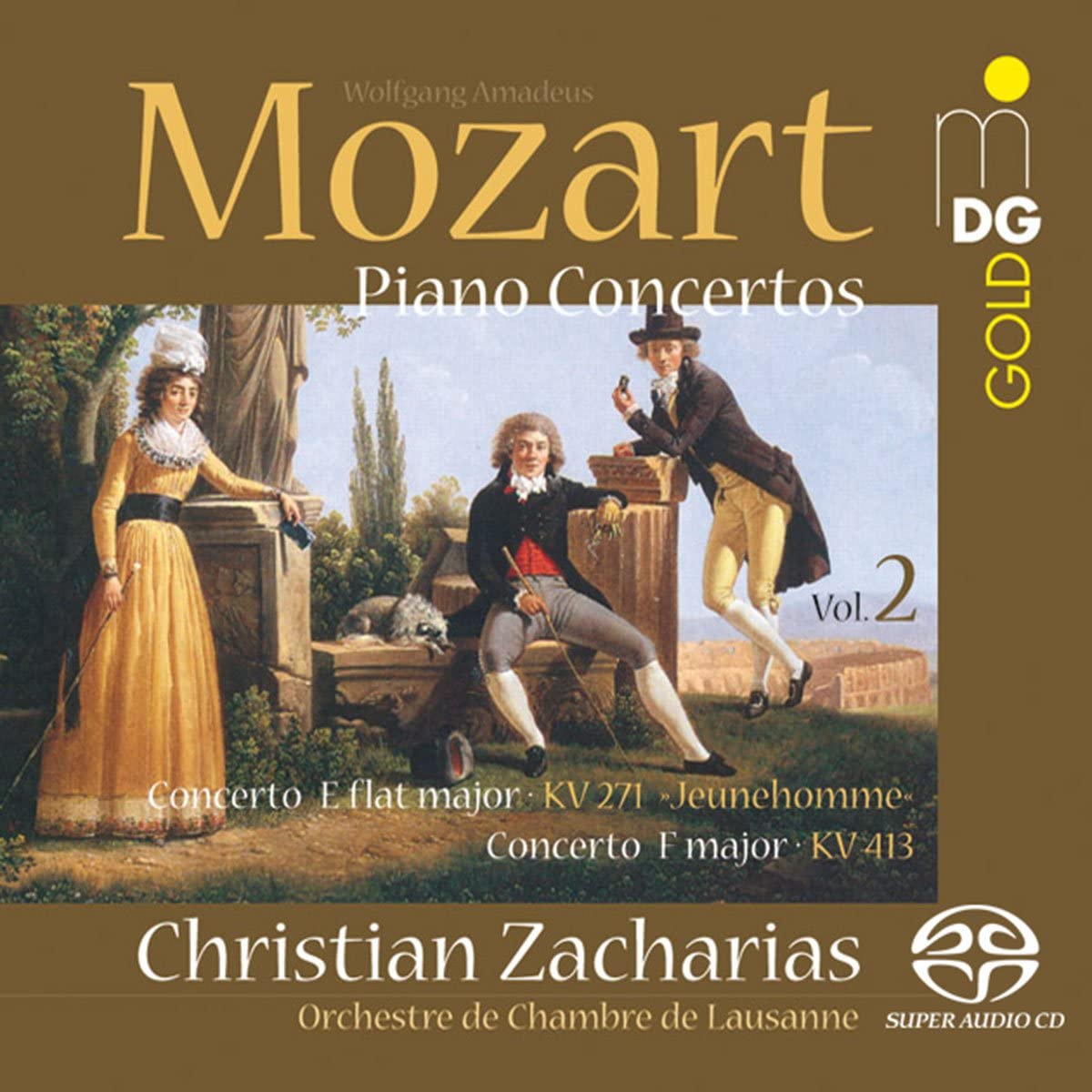 Mozart: Piano concertos (KV 271, KV 413) vol. 2