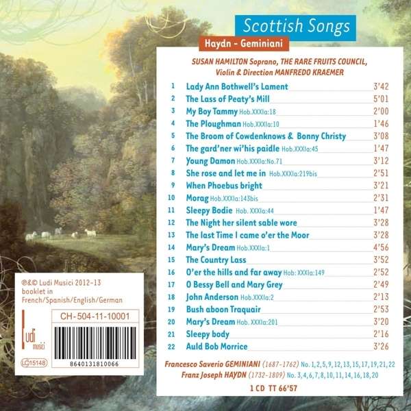 Haydn & Geminiani: Scottish Songs - slide-1