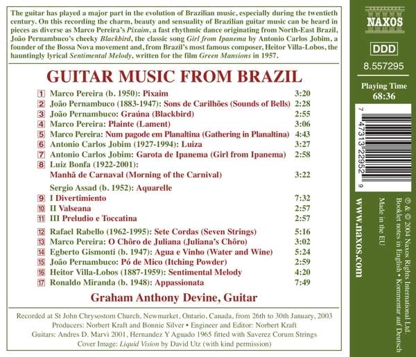 GUITAR MUSIC FROM BRAZIL - slide-1