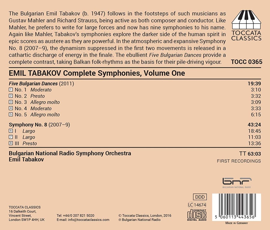Tabakov: Complete Symphonies Vol. 1 - slide-1