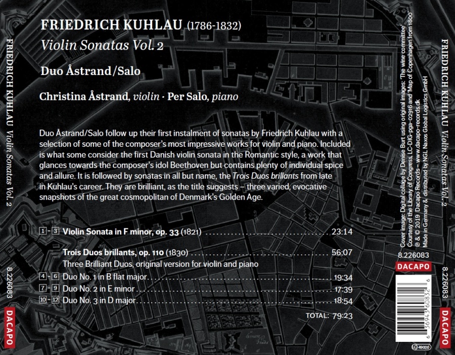 Kuhlau: Violin Sonatas Vol. 2 - slide-1