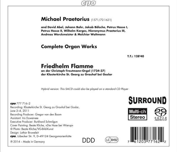 Praetorius: Complete Organ Works - slide-1
