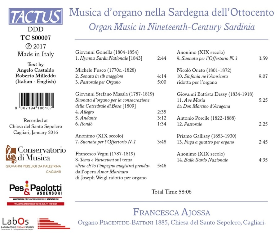 Organ Music in 19th-Century Sardinia - slide-1