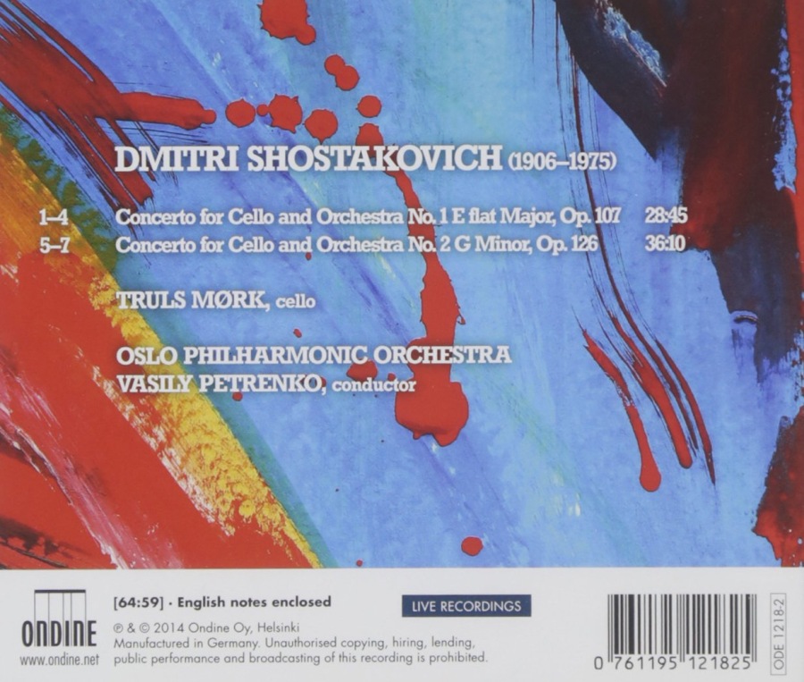 Shostakovich: Cello Concertos Nos. 1 & 2 - slide-1