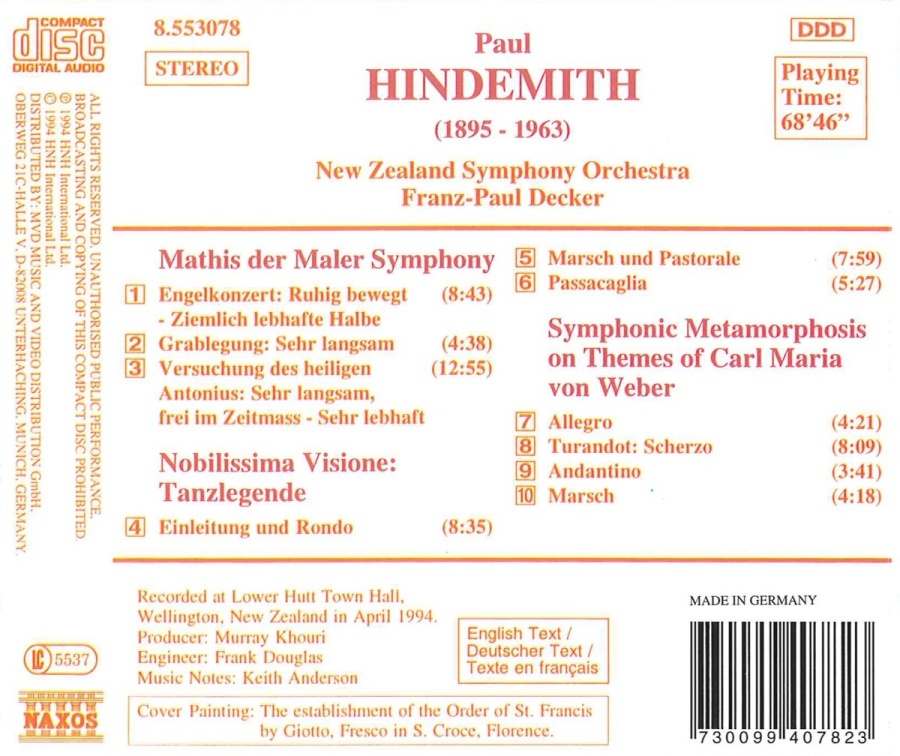 HINDEMITH: Mathis der Maler, Symphonic Metamorphosis - slide-1