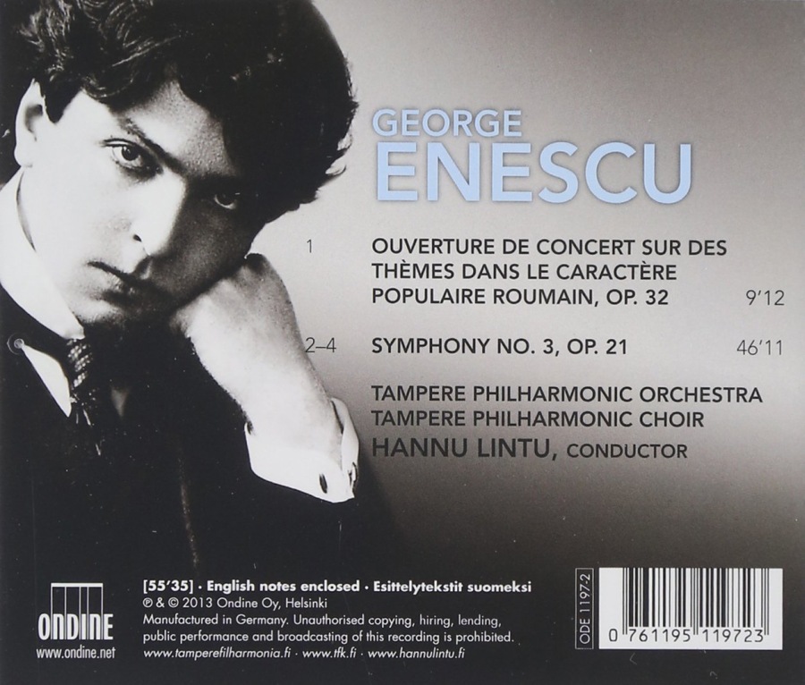 Enescu: Symphony No. 3, Ouverture de concert - slide-1