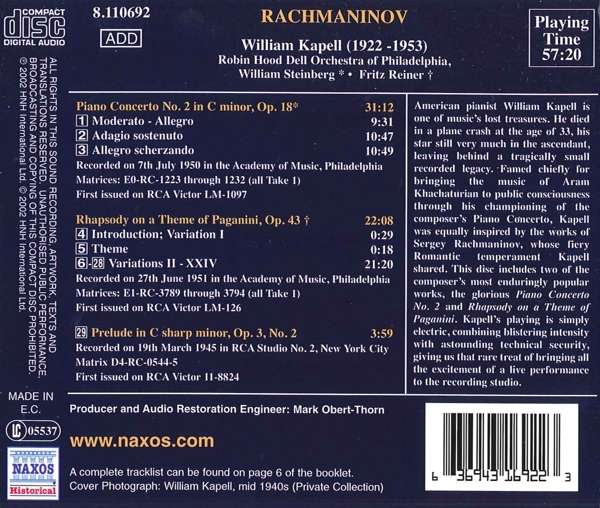 Rachmaninov: Piano Concerto No.2 - slide-1