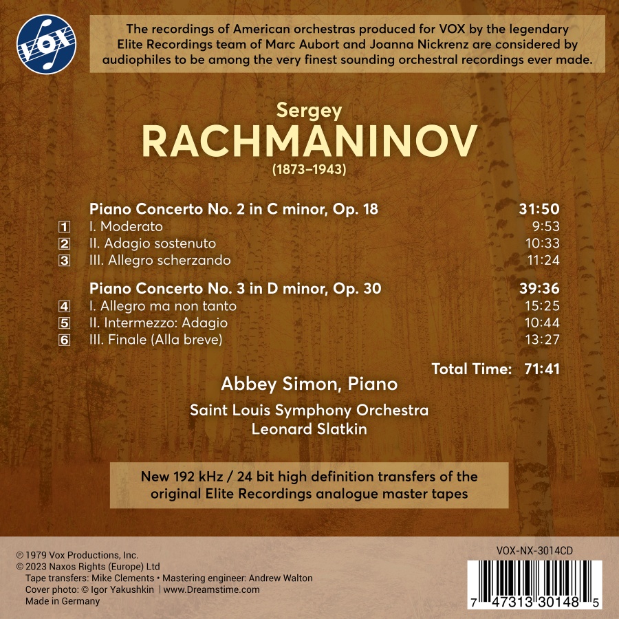Rachmaninov: Piano Concertos Nos. 2 & 3 - slide-1