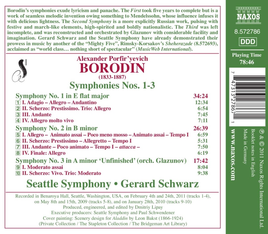 Borodin: Symphonies Nos. 1 - 3 - slide-1