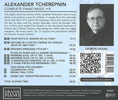 Tcherepnin: Piano Music Vol. 8 - slide-1