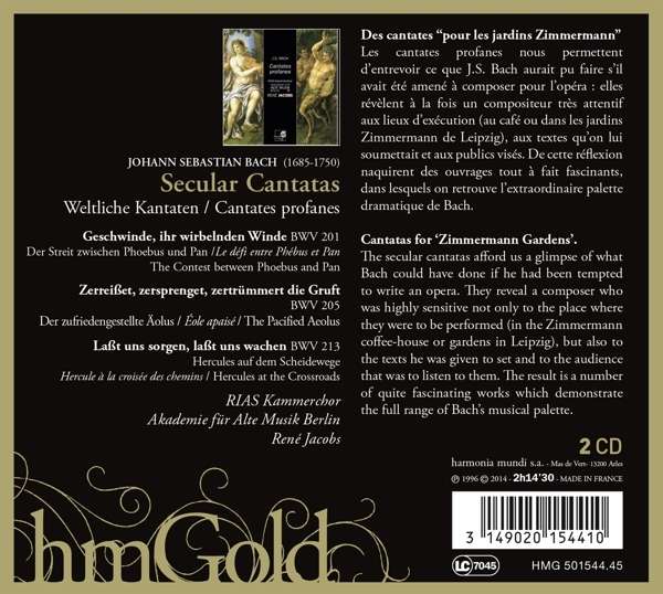 Bach: Secular Cantatas - slide-1