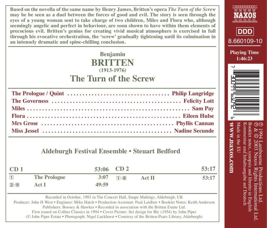 BRITTEN: The Turn of the Screw - slide-1