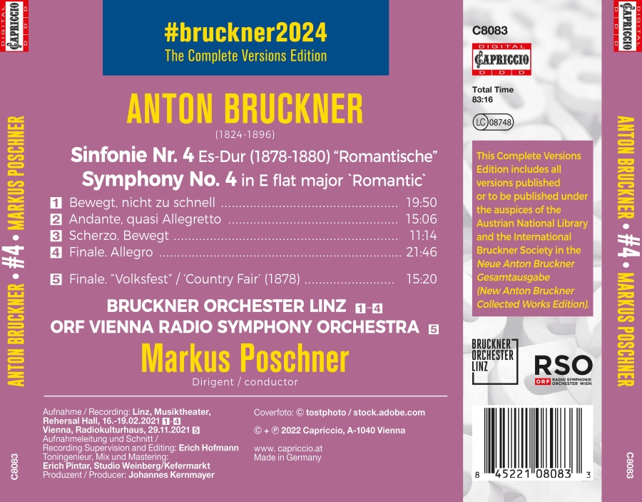 Bruckner: Symphony No. 4 - slide-1