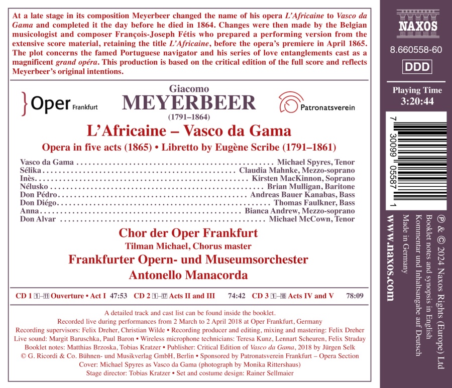 Meyerbeer: L’Africaine – Vasco da Gama - slide-1