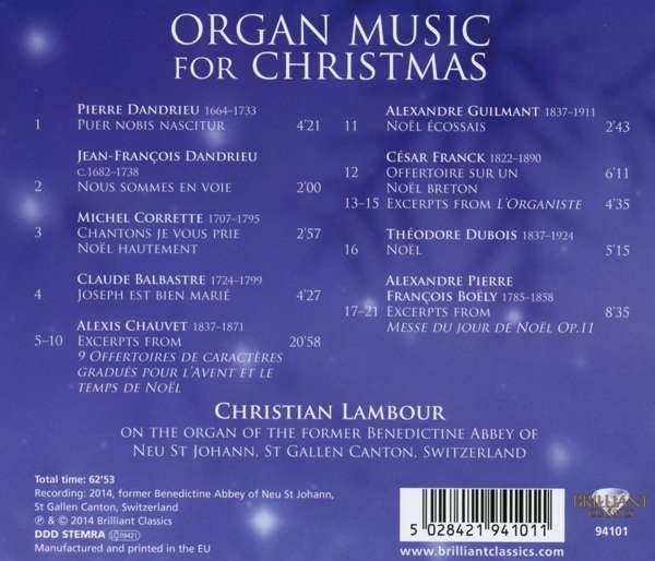 Organ Music for Christmas - slide-1