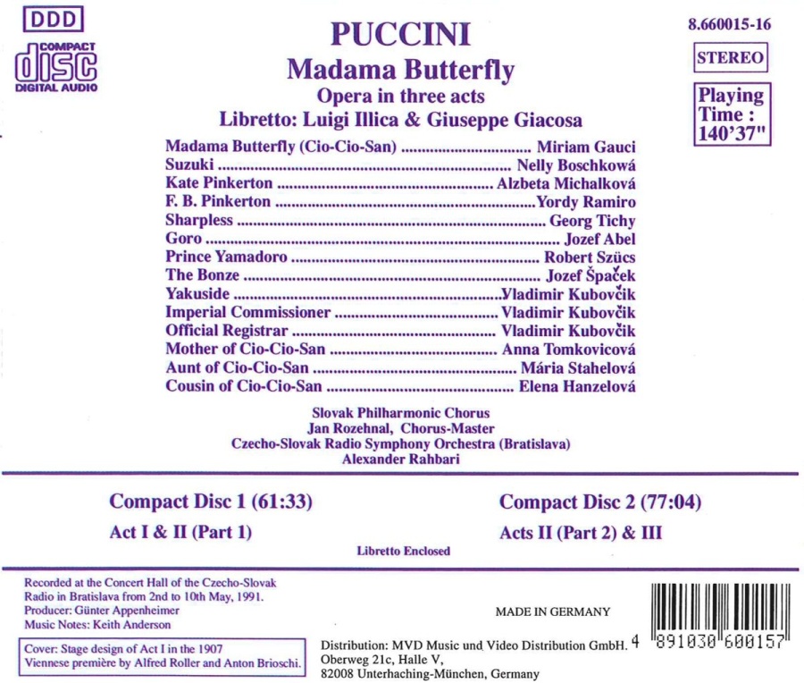 PUCCINI: Madama Butterfly - slide-1