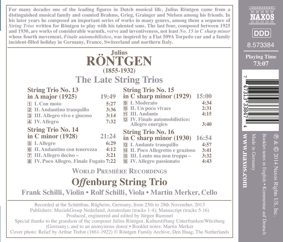 Röntgen: The Late String Trios - slide-1