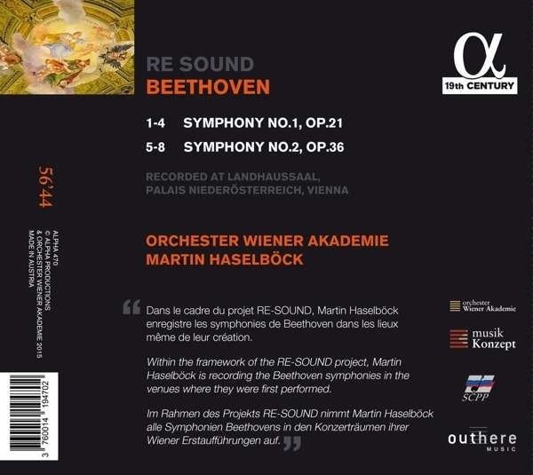 Beethoven: Symphonies 1 & 2 - slide-1