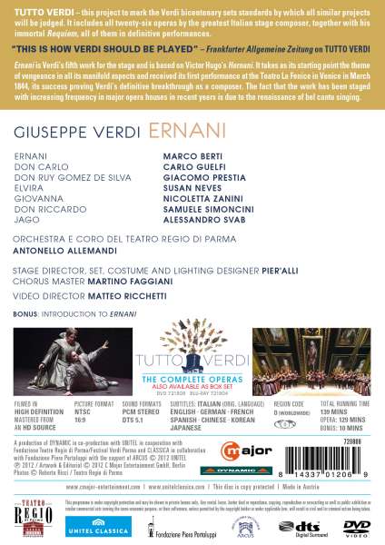 Verdi: Ernani / Teatro Regio di Parma - slide-1