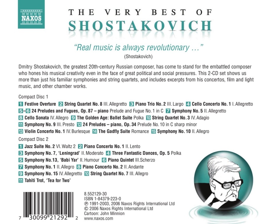 THE VERY BEST OF SHOSTAKOVICH - slide-1