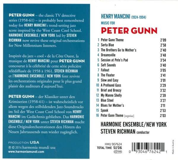 Mancini: Music for Peter Gunn - slide-1