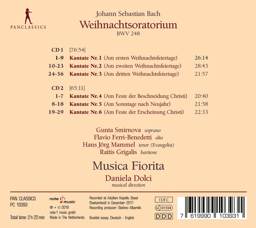 Bach: Weihnachtsoratorium BWV 248 - slide-1