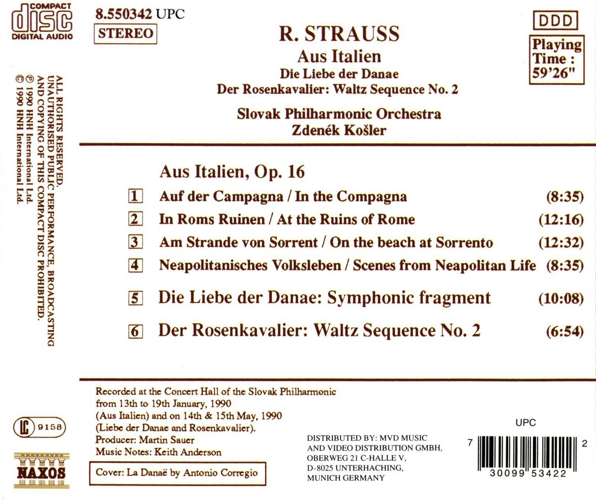 STRAUSS: Aus Italien - slide-1