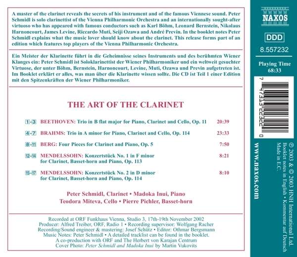 THE ART OF THE CLARINET - slide-1