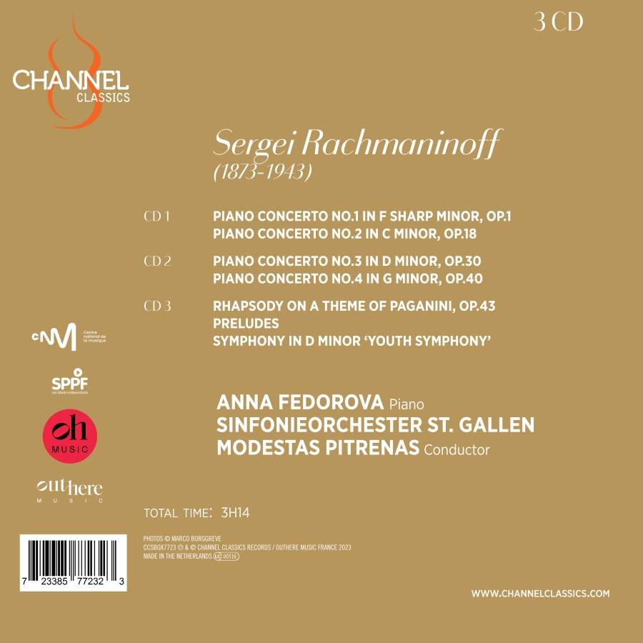 Rachmaninoff: Piano Concertos & Other Works - slide-1