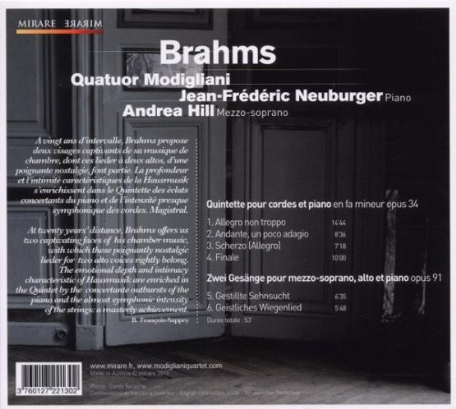 Brahms: Quintette avec piano Op. 34 - slide-1