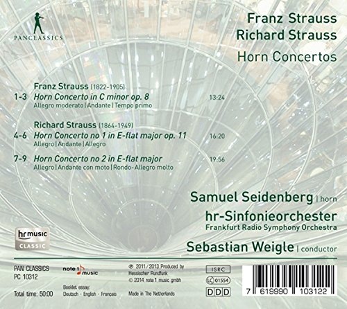 Strauss, Franz & Strauss, Richard: Horn Concertos - slide-1