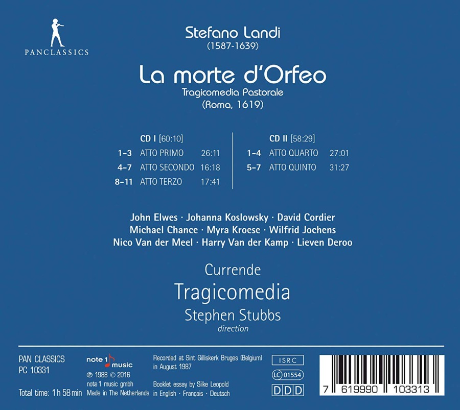 Landi: La morte d'Orfeo - slide-1