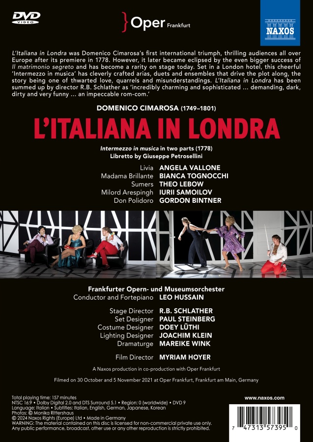 Cimarosa: L'Italiana in Londra - slide-1