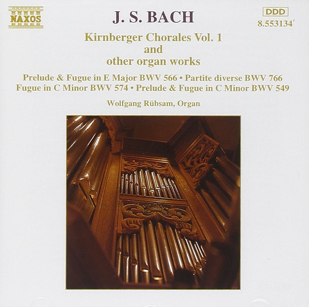 BACH: Kirnberger Chorales vol. 1