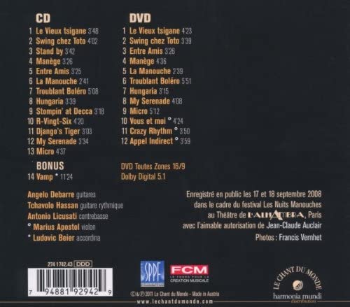 Angelo Debarre Live in Paris [+Bonus DVD] - slide-1