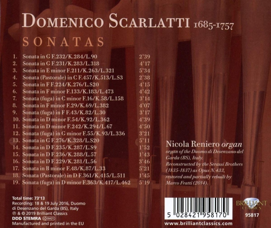 D. Scarlatti: Sonatas - slide-1